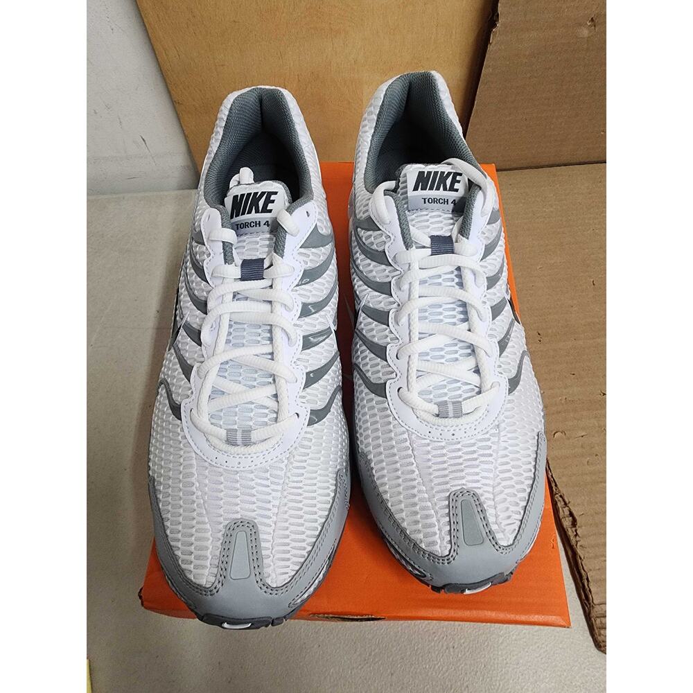 NWT Nike Air Max Torch 4 Sneakers White/Wolf Grey Size US 11.5 (UK 10.5) - Picture 3 of 6